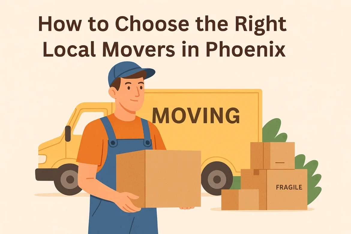 How to Choose the Right Local Movers in Phoenix