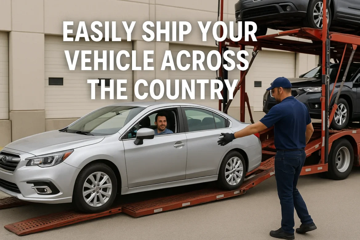 Easily Ship Your Vehicle Across the Country Without Stress