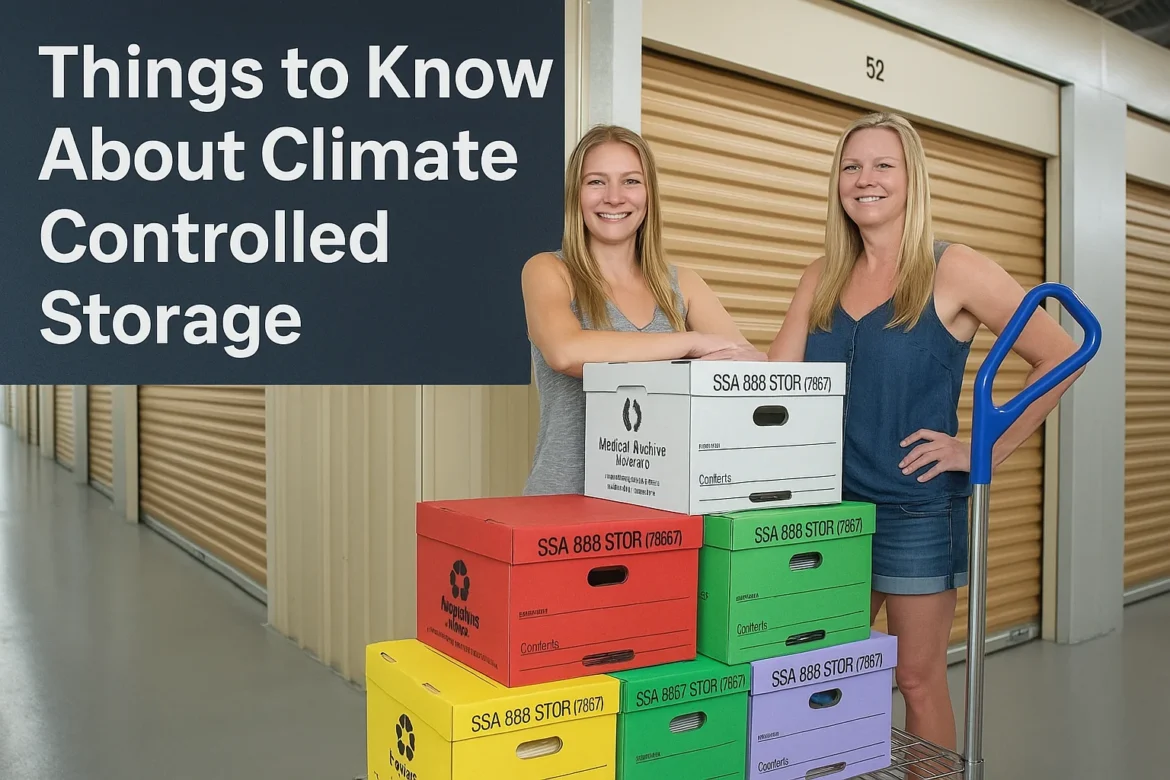 climate controlled storage