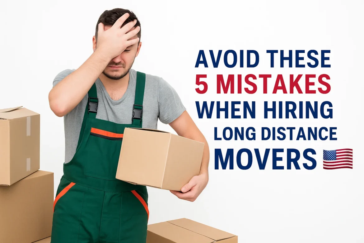 Avoid 5 These Mistakes When Hiring Long Distance Movers