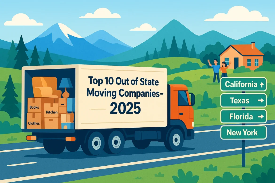 Top 10 Out Of State Moving Companies in 2025