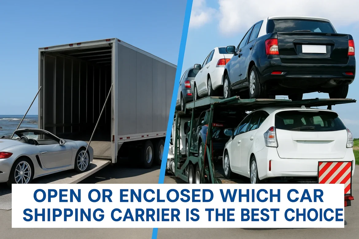 Open vs Enclosed Auto Shipping