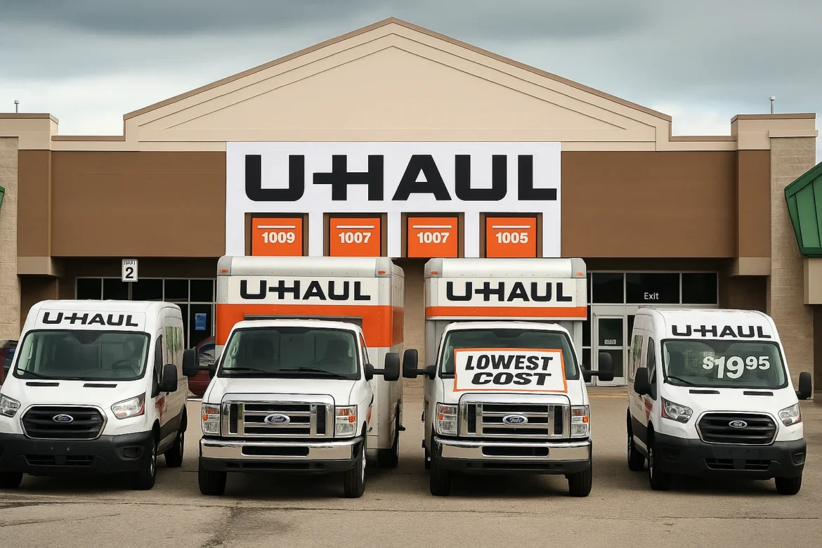U-Haul Storage Cost Per Month