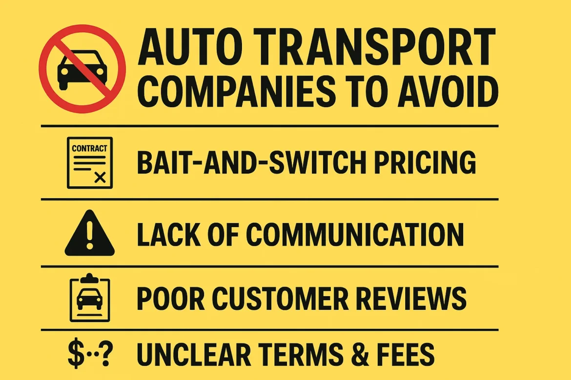 Auto Transport Companies